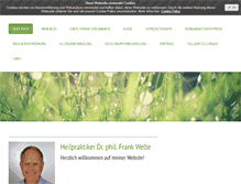 Tablet Screenshot of naturheilpraxis-welte.de